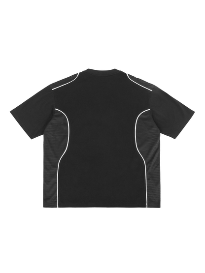 Contrast Piped Panel T-Shirt - Gorilian