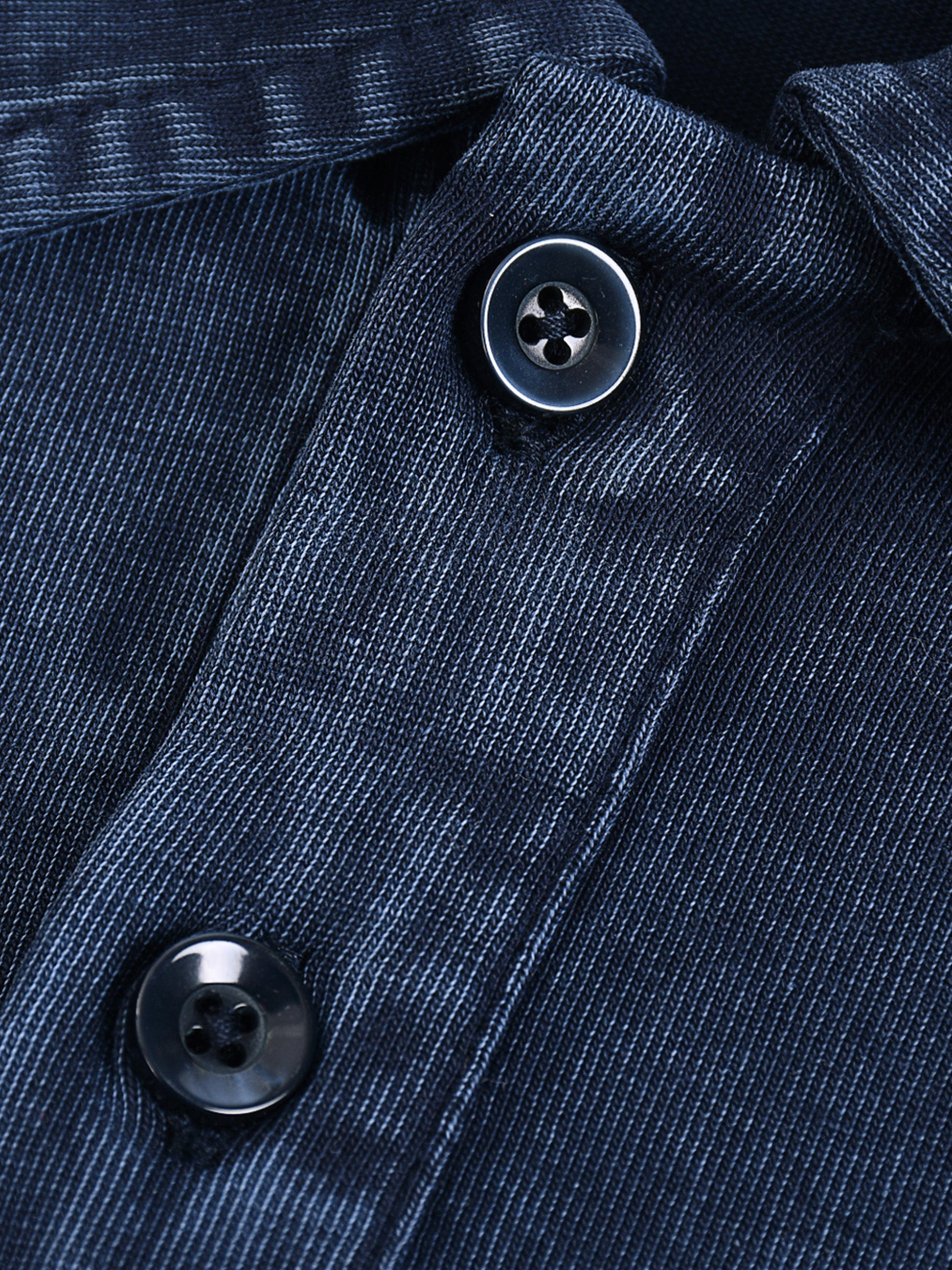 Heavyweight Snow-Washed Polo T-Shirt - Gorilian