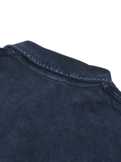 Heavyweight Snow-Washed Polo T-Shirt - Gorilian