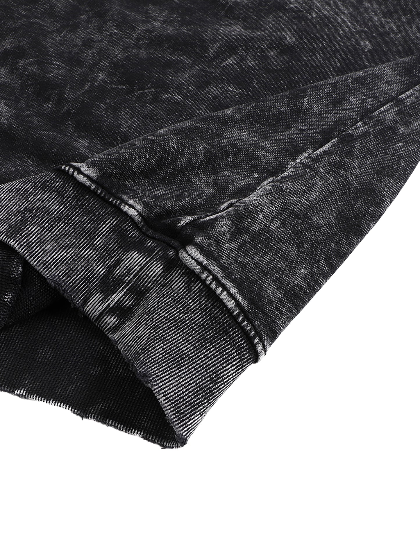 Snow Washed Hand-Frayed Sweatshirt - Gorilian