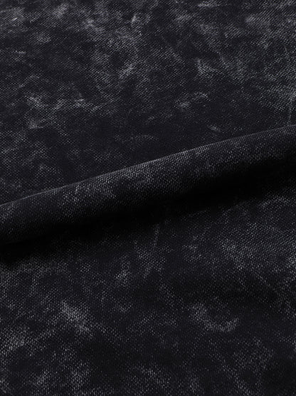 Snow Washed Hand-Frayed Sweatshirt - Gorilian