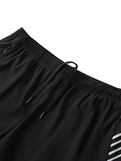 Men's Side-Stripe Performance Shorts - Gorilian