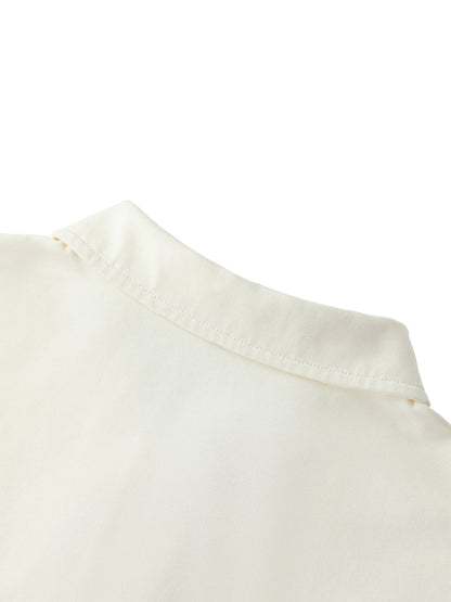 Loose Cotton Short-Sleeve Polo Shirt - Gorilian