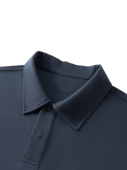 Drop Shoulder Short-Sleeve Polo - Gorilian