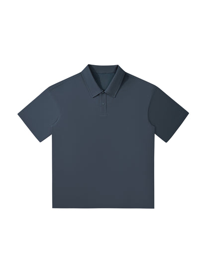 Drop Shoulder Short-Sleeve Polo - Gorilian