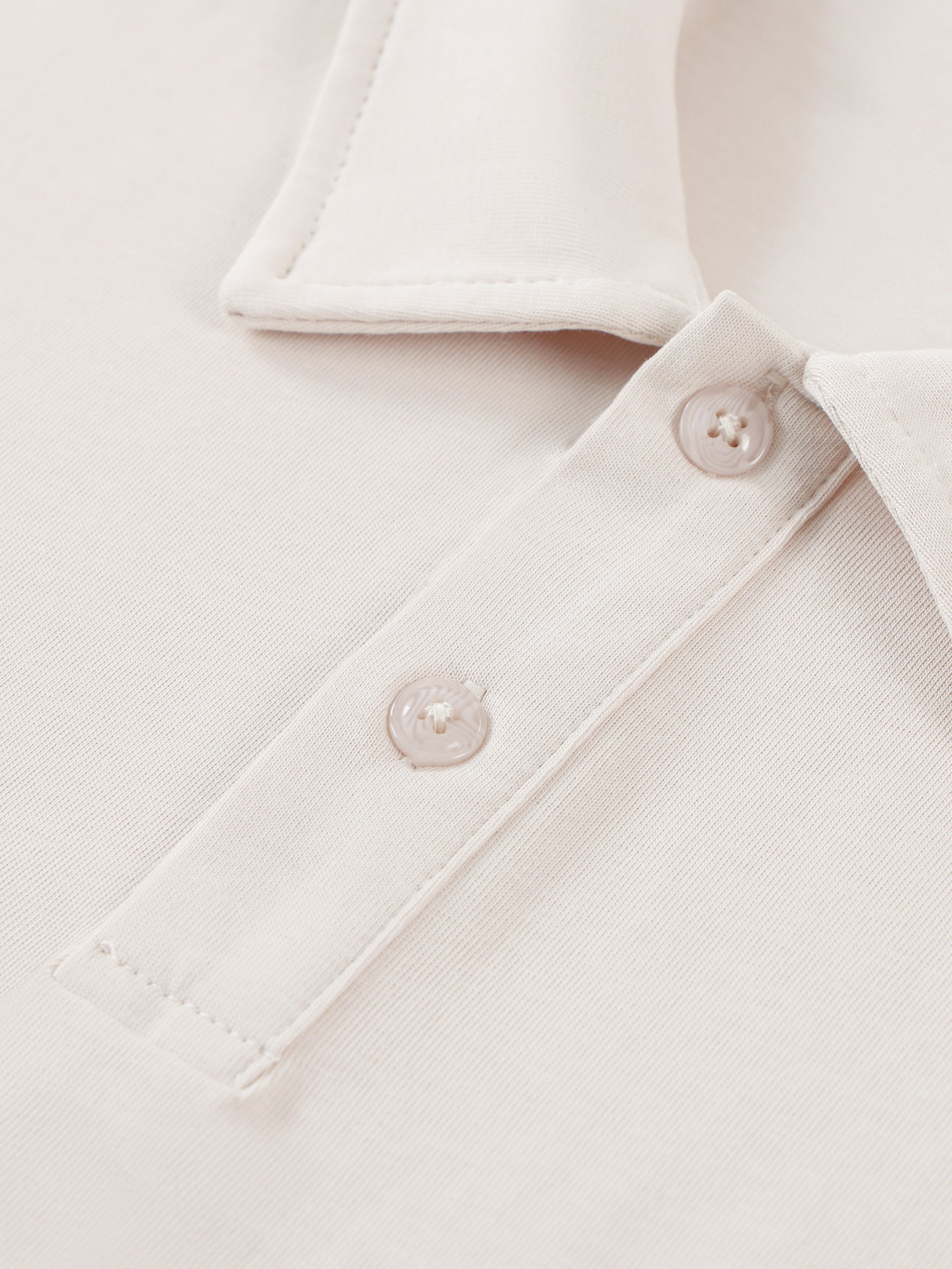Contrast Panel Cotton Polo Shirt - Gorilian