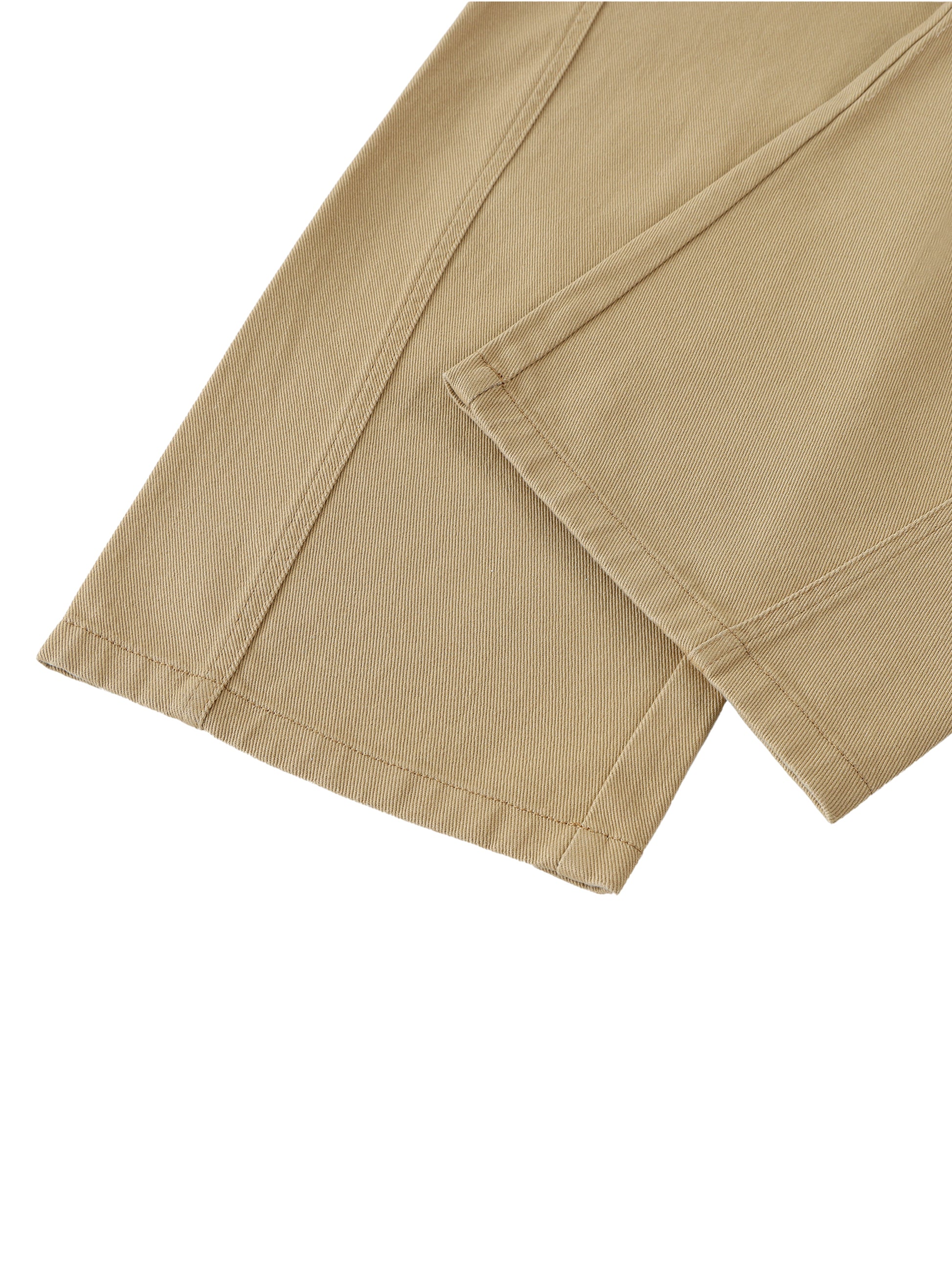 Twisted-Seam Belted Curved-Blade Pants - Gorilian