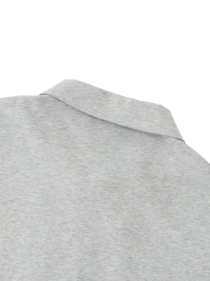 Half-Zip Cotton Polo Shirt - Gorilian
