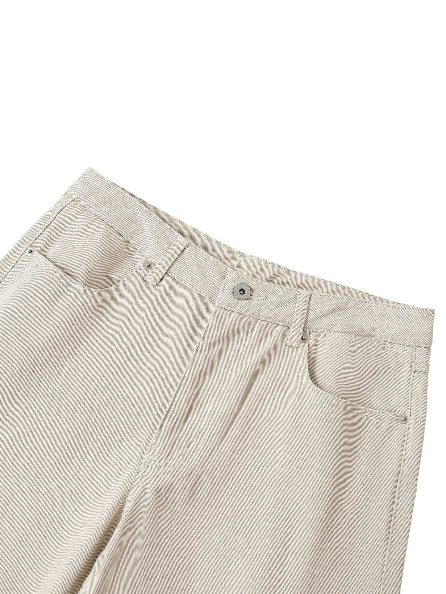 Heavyweight Cotton Straight-Leg Pants - Gorilian