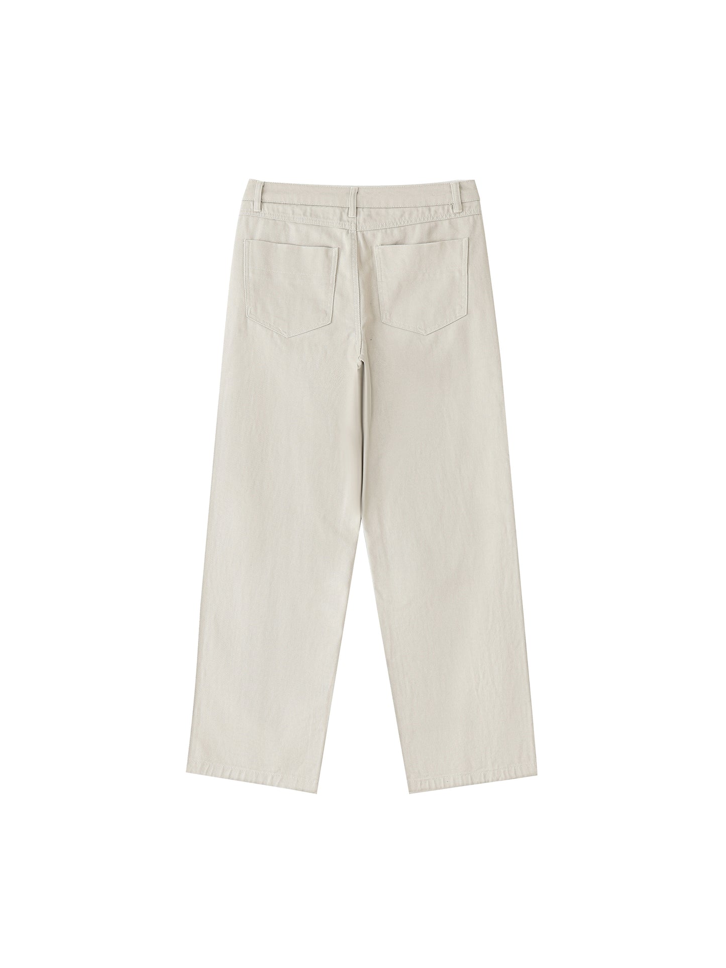 Heavyweight Cotton Straight-Leg Pants - Gorilian