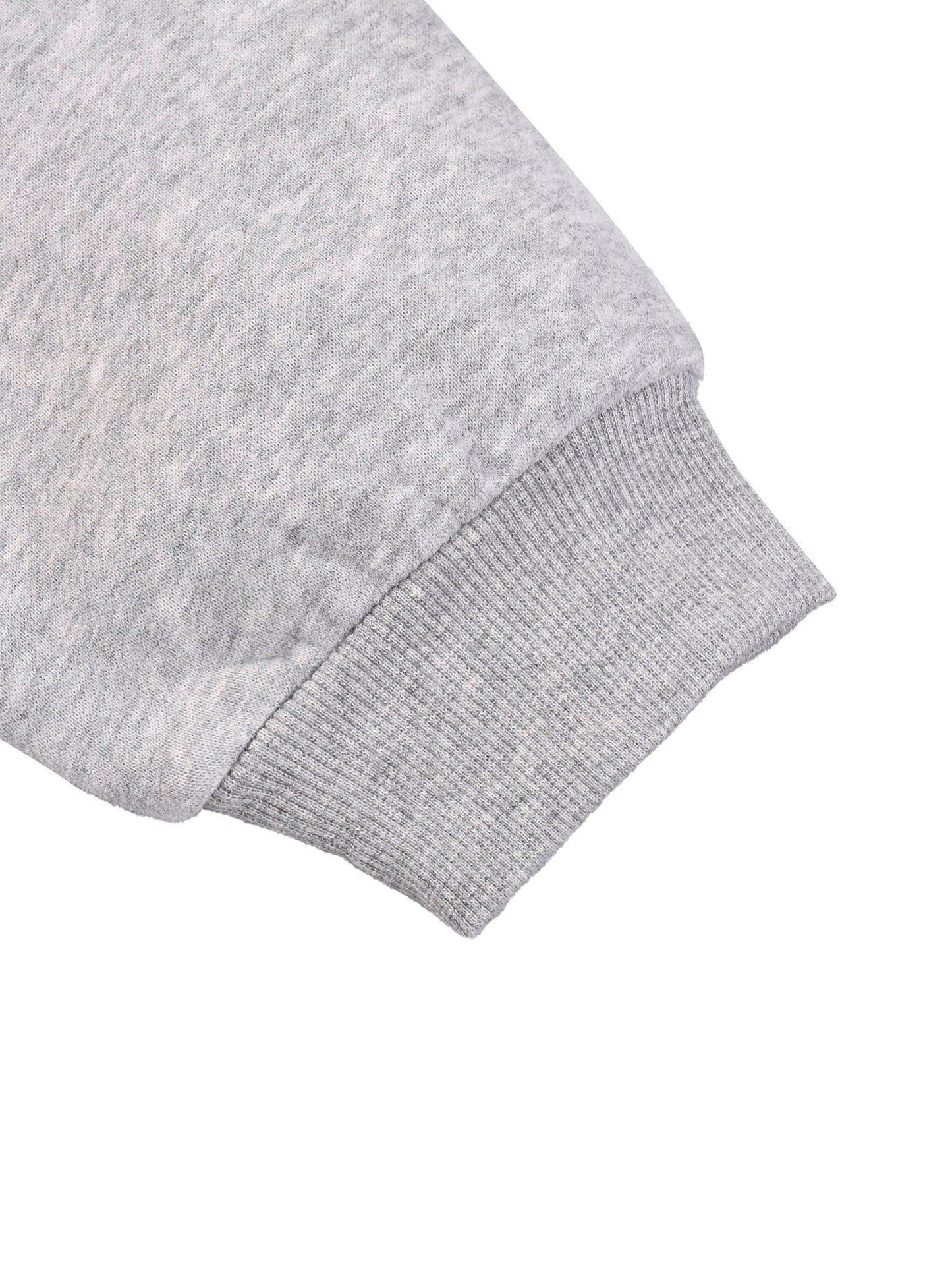 Sun Fade Contrast Tape Fleece Hoodie - Gorilian