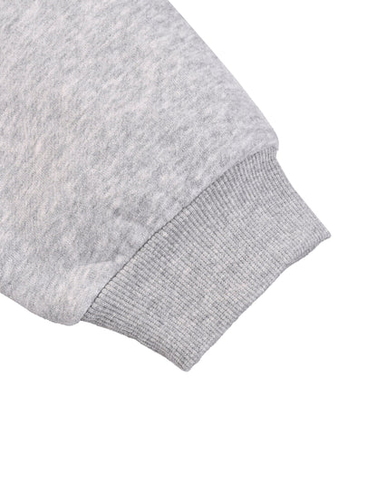 Sun Fade Contrast Tape Fleece Hoodie - Gorilian