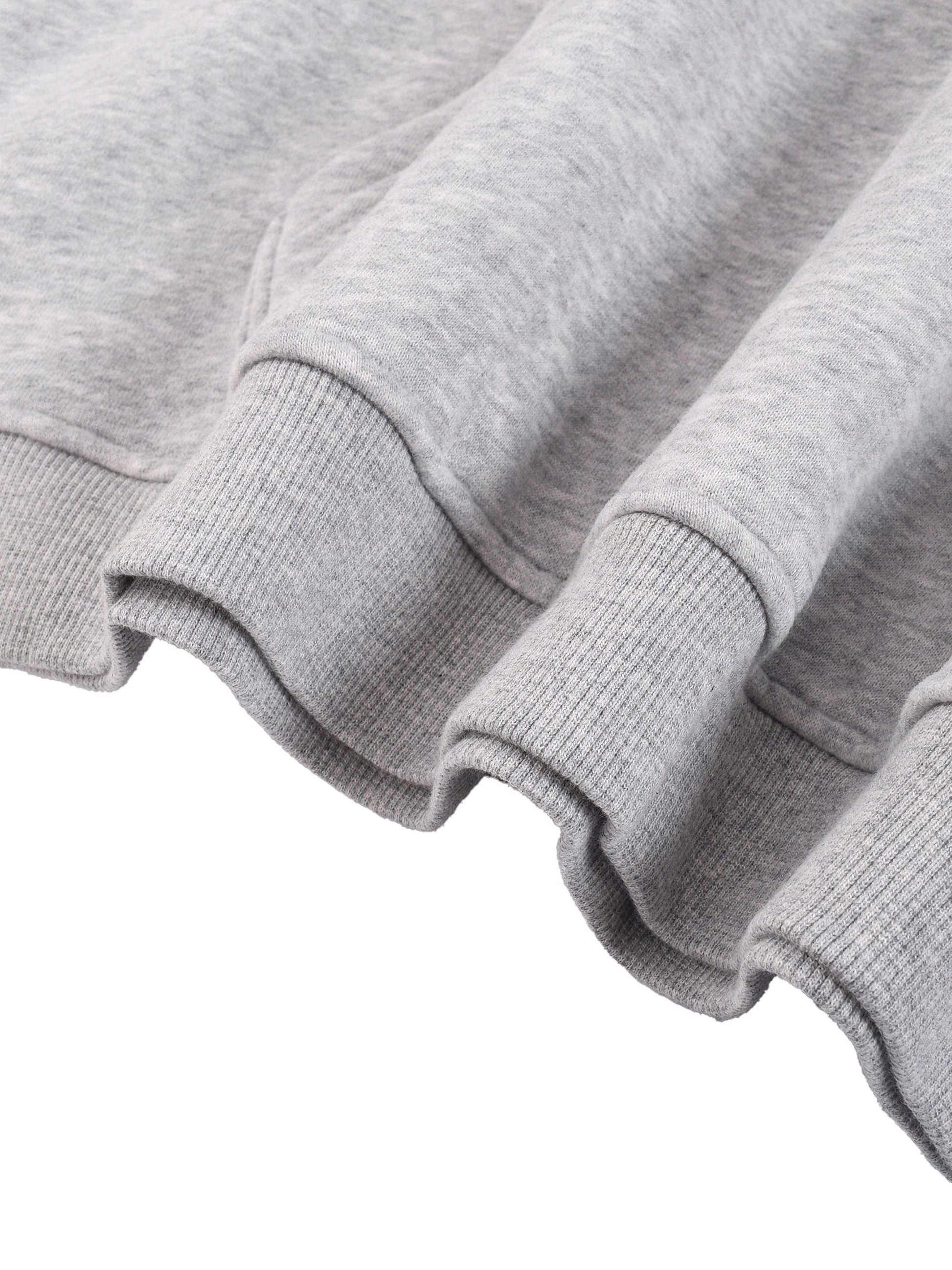 Sun Fade Contrast Tape Fleece Hoodie - Gorilian