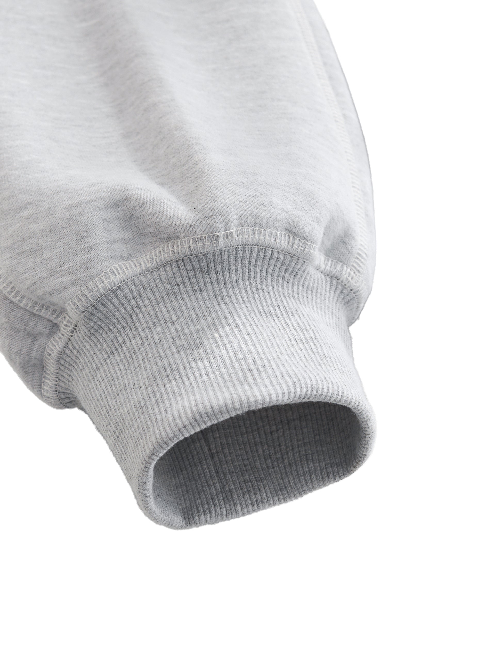 Contrast-Stitched Boxy Fleece Hoodie – “The World is Yours” - Gorilian