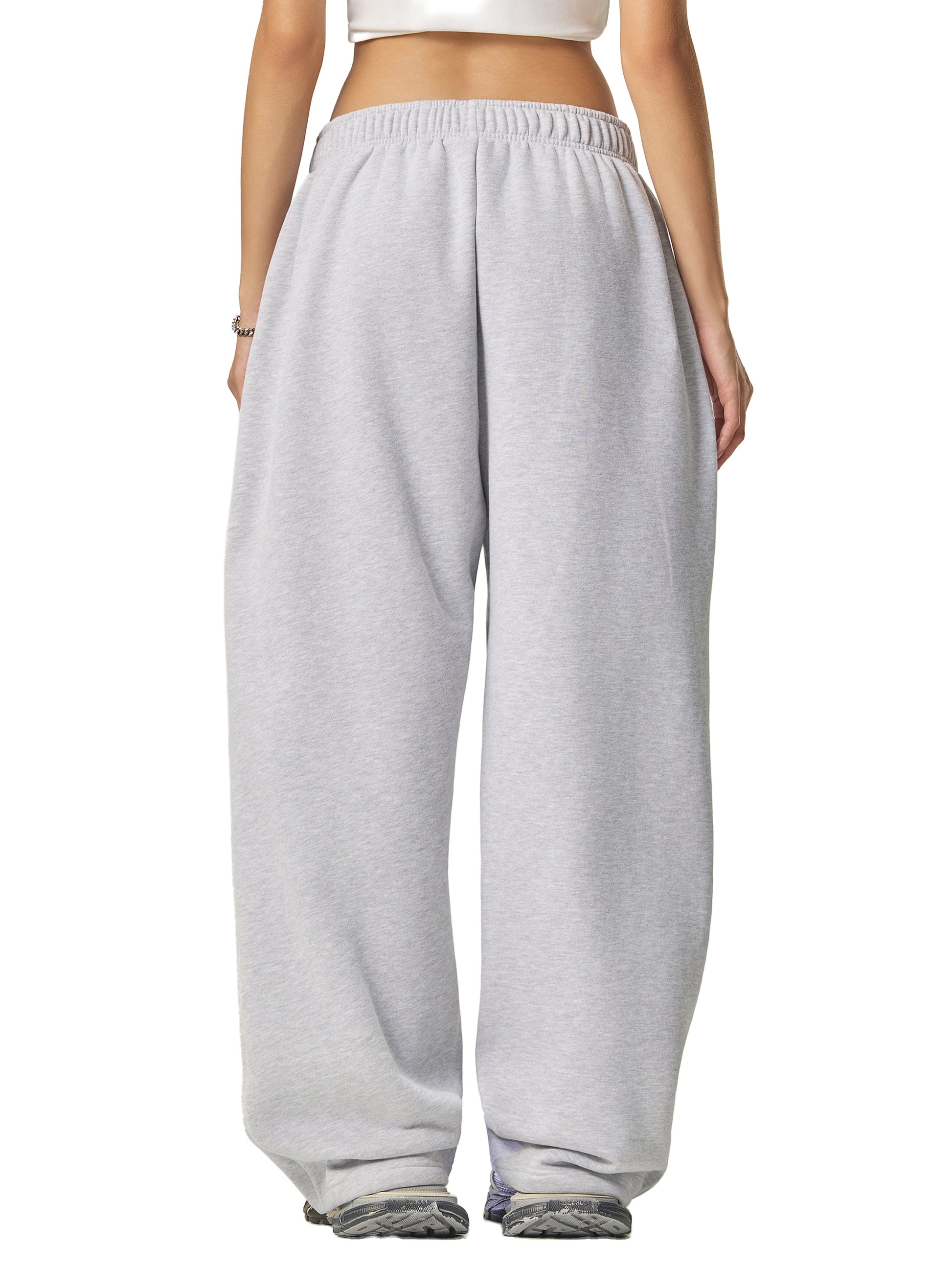 Contrast-Stitched Fleece Sweatpants - Gorilian