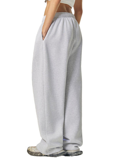 Contrast-Stitched Fleece Sweatpants - Gorilian